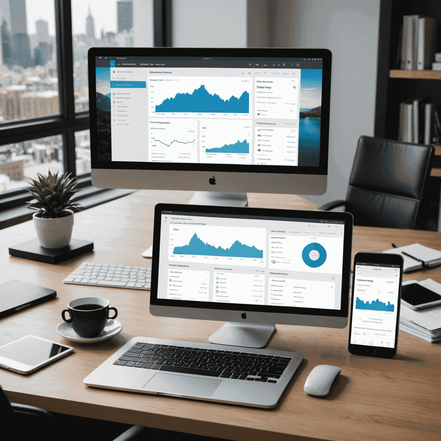 A sleek and modern user interface of SuiBridge displayed on multiple devices including desktop, tablet, and smartphone. The interface showcases a simple yet powerful design with clear navigation and transaction options.